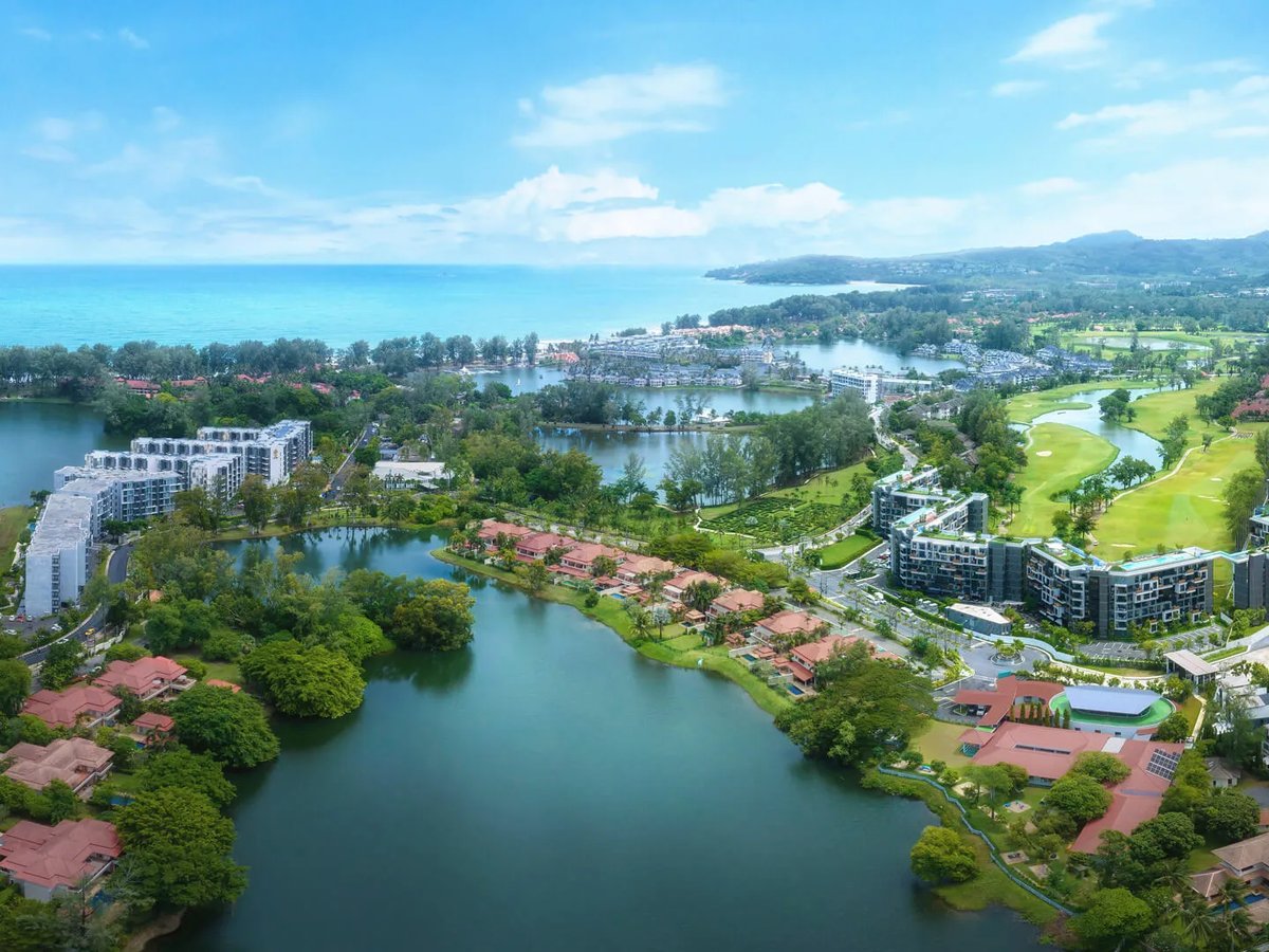 Skypark Celeste — aerial view over Laguna Phuket
